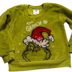 The Grinch Holiday soft long sleeve pullover size 4 toddler